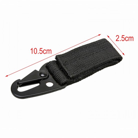 Outdoor multi-functional key clip, Molle webbing clip, multi-purpose belt and tool key clip