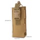 Outdoor military enthusiast supplies, CS tactical gear, universal MOLLE walkie-talkie bag, outdoor portable water bottle bag