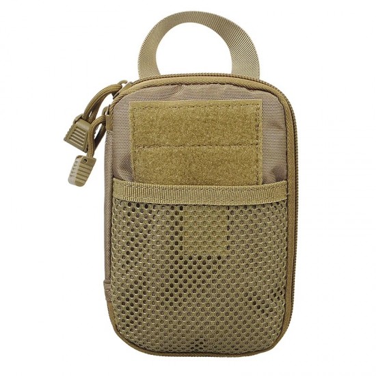 Military enthusiast phone bag, EMT tool bag, Molle system small bag, tactical waist bag and medical bag Outdoor waist bag