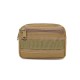 Outdoor hiking sundry bag, waterproof sports pouch, tactical MOLLE accessory pouch, multi-purpose commuter bag