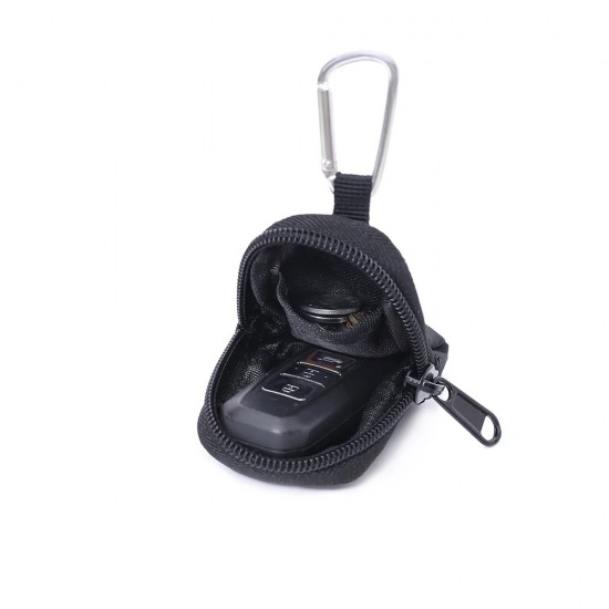 Tactical key bag outdoor triangular clip round part bag headphones bag USB drive U shield portable headphone protection bag