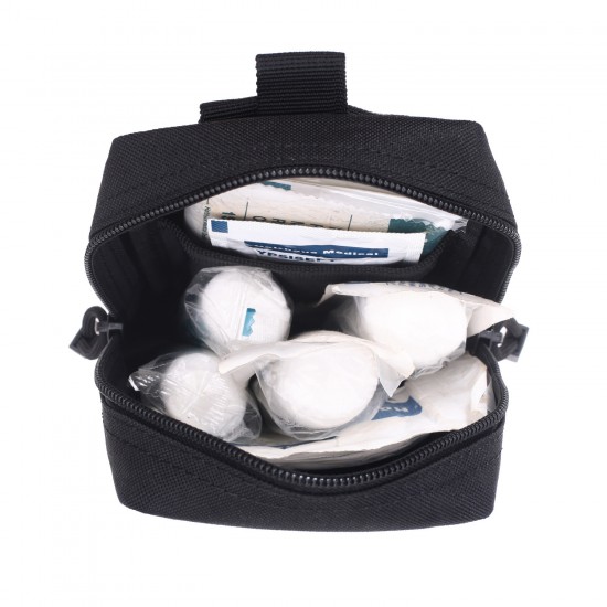 MOLLE tactical bag tactical enthusiast accessory bag EDC outdoor toolkit bag first aid bag emergency bag camouflage tactical waist bag