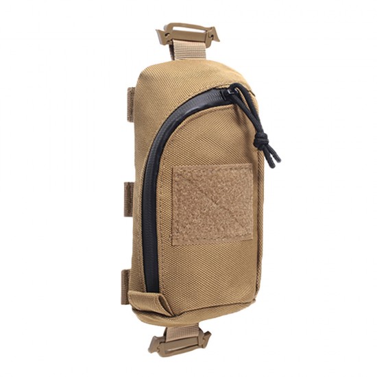 Outdoor climbing shoulder strap bag portable wilderness hiking storage bag mobile phone bag tactical enthusiast accessory bag