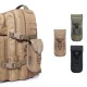 Real-person CS tactical eyewear storage box outdoor climbing hiking walking goggles MOLLE waist hanging eyeglass bag