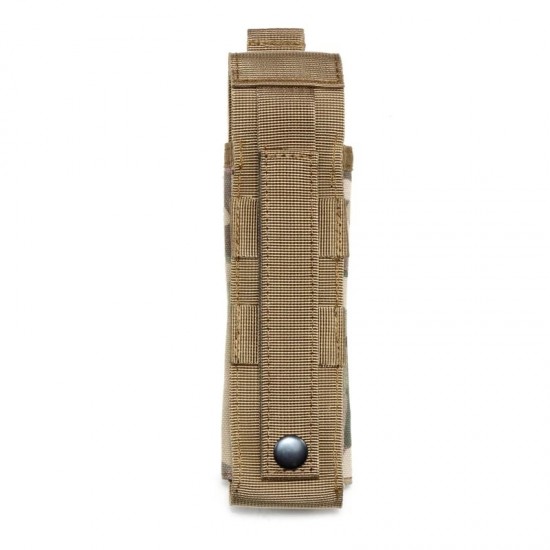 Tactical outdoor waist bag flashlight case MOLLE system multi-functional flashlight bag tactical bag combination bag flashlight bag