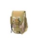EDC mobile stand, smart phone storage bag, tactical Molle bag, tactical mobile bag, double-layer flap bag, charging battery bag