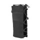 Outdoor tactical elastic water bottle pouch, multifunctional military enthusiast outdoor sports water bottle holder, Molle accessory waist bag