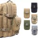 Multi-functional sports running waist belt mobile bag, men's waist bag, vertical double-layer Molle accessory bag, charging battery bag