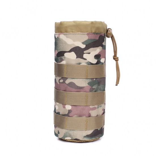 Outdoor climbing travel MOLLE water bottle bag water cup bag tactical waist bag external accessory miscellaneous packaging ammunition bottle bag