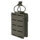 Military enthusiast 5.56mm laser accessory bag, 1000D tactical nylon clipper bag, outdoor Molle single-link bullet bag