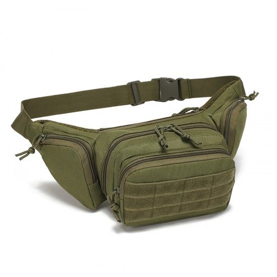 New multi-functional tactical waist bag, outdoor cycling storage bag, portable invisible waist gun bag accessory bag