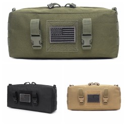 Best-selling outdoor large miscellaneous storage bag waterproof tactical accessories sports waist bag MOLLE accessory medical bag