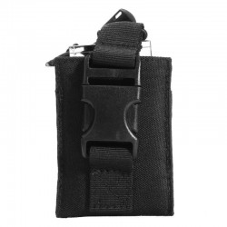 Outdoor sports tactical Molle walkie-talkie bag, wireless pager bag, multifunctional military enthusiast accessory waist bag