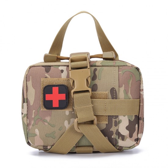 Outdoor tactical medical kit, multifunctional portable vehicle medical sundry bag, EDC tool storage bag, accessory bag