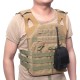 New outdoor sports walkie-talkie bag, multi-functional wireless pager case, Molle tactical cell phone waist bag