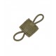 PTT antenna binding buckle, walkie-talkie headset mounting buckle, outdoor tactical Molle system backpack vest accessory