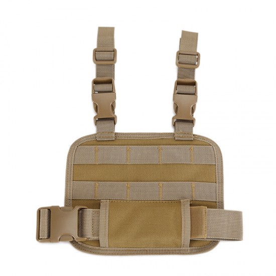 Outdoor tactical modular leg hanger, CS military enthusiast portable magazine pouch, Molle leg hanger holster, gaiter bag