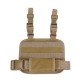 Outdoor tactical modular leg hanger, CS military enthusiast portable magazine pouch, Molle leg hanger holster, gaiter bag