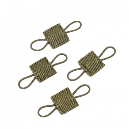 PTT antenna binding buckle, walkie-talkie headset mounting buckle, outdoor tactical Molle system backpack vest accessory