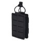 Military enthusiast 5.56mm laser accessory bag, 1000D tactical nylon clipper bag, outdoor Molle single-link bullet bag