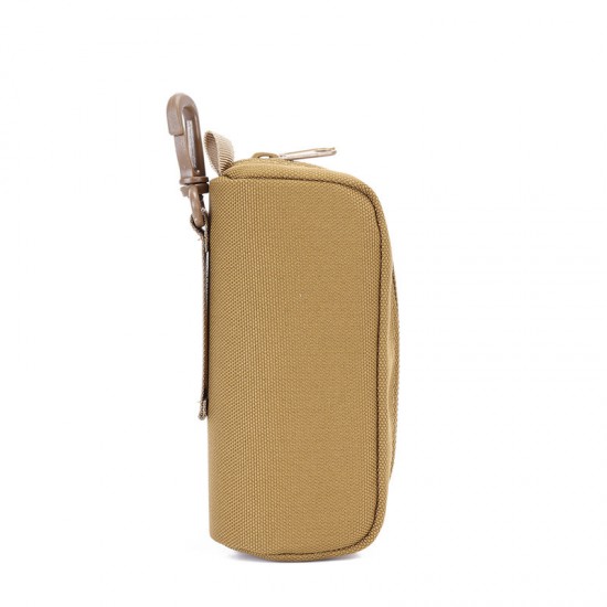 Tactical outdoor portable glasses case, sports glasses case, nylon hardshell glasses case, Molle system sunglasses