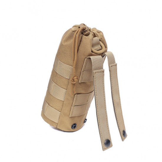 Outdoor climbing travel MOLLE water bottle bag water cup bag tactical waist bag external accessory miscellaneous packaging ammunition bottle bag
