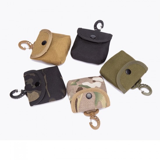 Outdoor leisure mini key bag, carry-on small hanging bag EDC wallet tactical waist bag