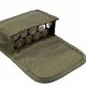 Military enthusiast outdoor tactical 10-hole multifunctional 12g storage pouch, MOLLE accessory pouch, tactical accessory and bullet waist bag