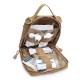 Outdoor tactical handbag, MOLLE accessory bag, nylon waterproof first aid survival bag, storage medical waist bag