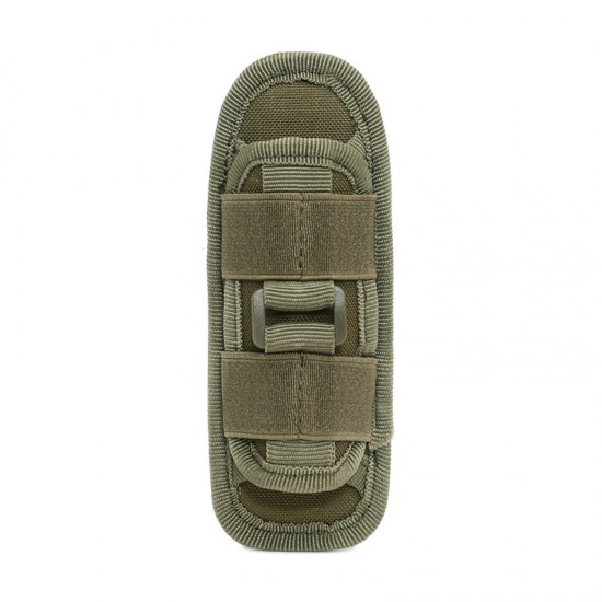 Tactical outdoor flashlight case multi-functional 360-degree rotating universal flashlight waist case military enthusiast sports bag