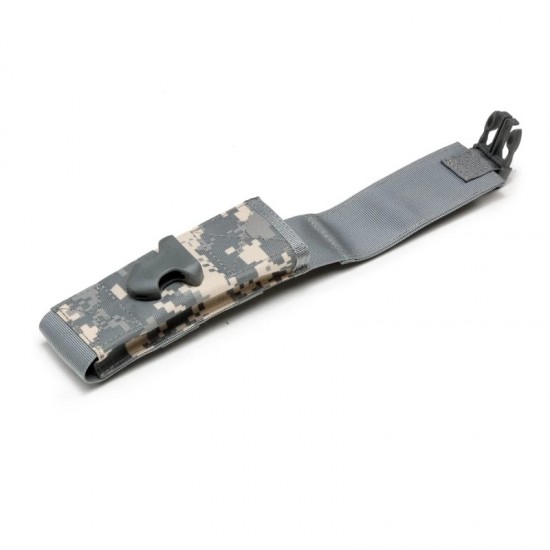 Tactical outdoor waist bag flashlight case MOLLE system multi-functional flashlight bag tactical bag combination bag flashlight bag