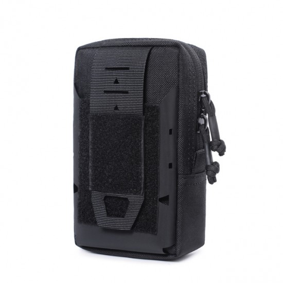 1000D nylon men/women outdoor sports Molle mobile accessory storage bag, mountain hiking travel sports waist bag