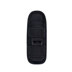 Tactical outdoor flashlight case multi-functional 360-degree rotating universal flashlight waist case military enthusiast sports bag