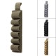 Outdoor 6-hole shotgun patch accessory, multi-function tactical Velcro, bulk tool Velcro, bullet bag