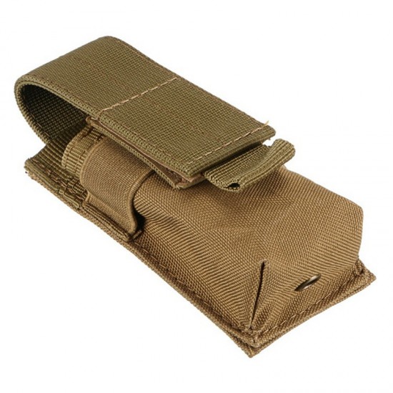 Outdoor multi-functional tactical flashlight bag M5 flashlight bag small single-link EDC tool bag MOLLE accessory bag