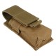 Outdoor multi-functional tactical flashlight bag M5 flashlight bag small single-link EDC tool bag MOLLE accessory bag