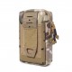1000D nylon men/women outdoor sports Molle mobile accessory storage bag, mountain hiking travel sports waist bag