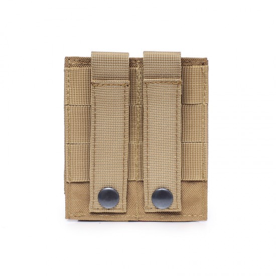 Outdoor tactical triple clip bag military enthusiast quick-release clip kit MOLLE accessory waist bag multi-functional EDC toolkit bag