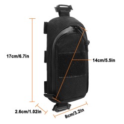 Outdoor climbing shoulder strap bag portable wilderness hiking storage bag mobile phone bag tactical enthusiast accessory bag