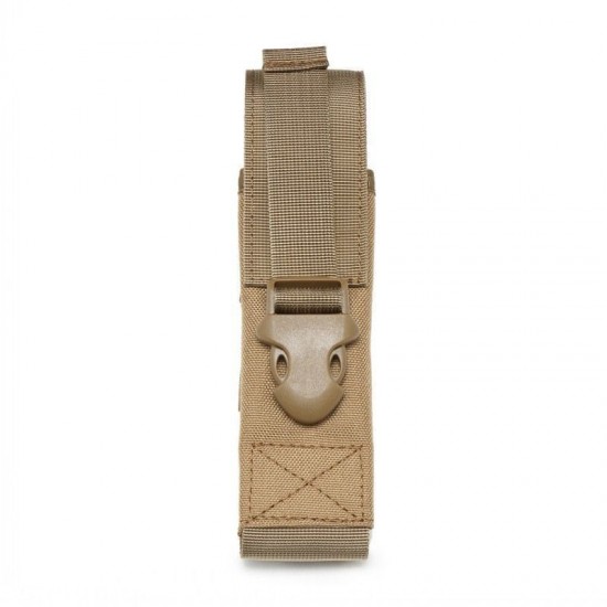 Tactical outdoor waist bag flashlight case MOLLE system multi-functional flashlight bag tactical bag combination bag flashlight bag