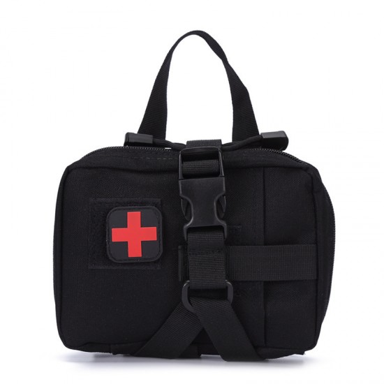Outdoor tactical medical kit, multifunctional portable vehicle medical sundry bag, EDC tool storage bag, accessory bag