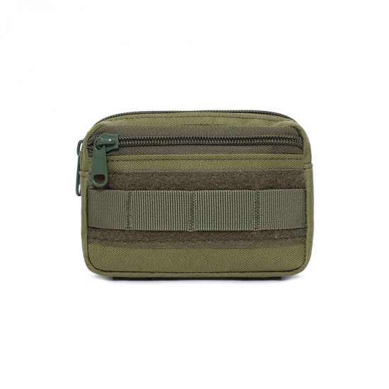 Outdoor hiking sundry bag, waterproof sports pouch, tactical MOLLE accessory pouch, multi-purpose commuter bag