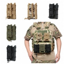 Aishang tactical Tiger sub-magazine, 9mm & 5.56 quick-draw holster, Molle accessory bag, CS nylon hunting bag