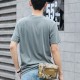 Outdoor waist bag, multi-purpose cross-body bag, trendy brand, fashionable casual cross-back backpack, sports small bag, waist bag, large capacity, best-selling