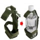 Tactical multi-purpose nylon webbing water bottle bag, Molle outdoor sports water bottle case, hidden folding water bottle bag