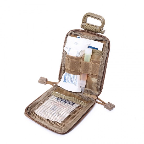 Outdoor medical storage bag, portable small medical bag, tactical enthusiast tactical small waist bag, multi-functional toolkit bag