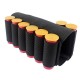 Outdoor tactical rifle stock ammunition pouch, 6+2 shotgun ammunition pouch, 12G ammunition pouch, 8-hole shotgun cheek support