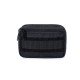 Outdoor hiking sundry bag, waterproof sports pouch, tactical MOLLE accessory pouch, multi-purpose commuter bag