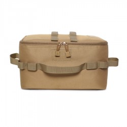 Outdoor camping picnic utensils storage bag handbag multi-functional folding portable tool storage bag Oxford cloth