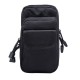 Outdoor tactical waist bag, military enthusiast sports tactical belt, belt coin purse, 5.6-inch phone bag